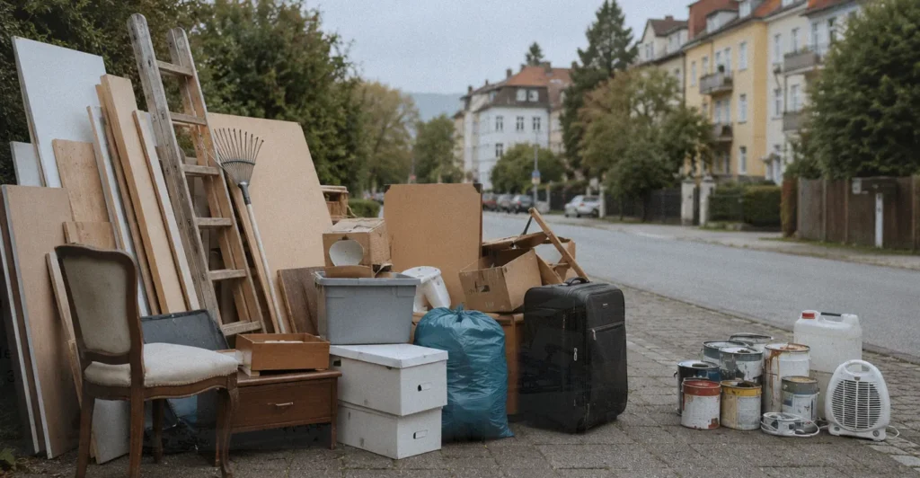Sondermüll Elektrogeräte und Farben